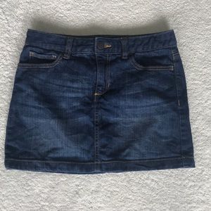 Old Navy jean skirt
